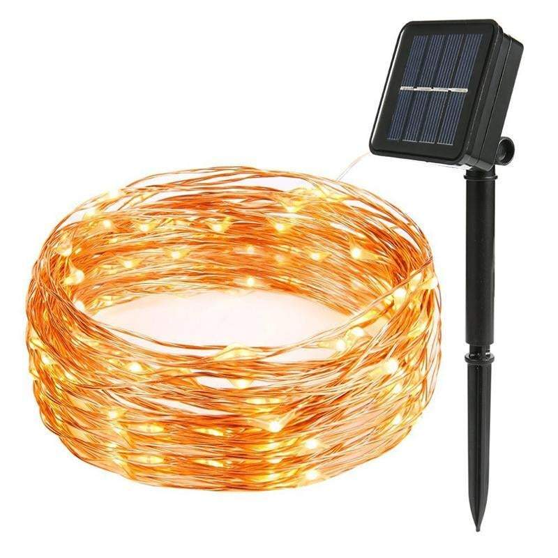 Fairy Lights 20M 200Leds Solar String Outdoor Lighting Garden Decorations