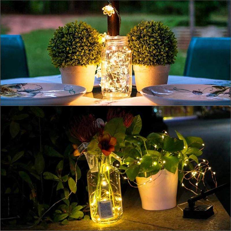 Fairy Lights 20M 200Leds Solar String Outdoor Lighting Garden Decorations