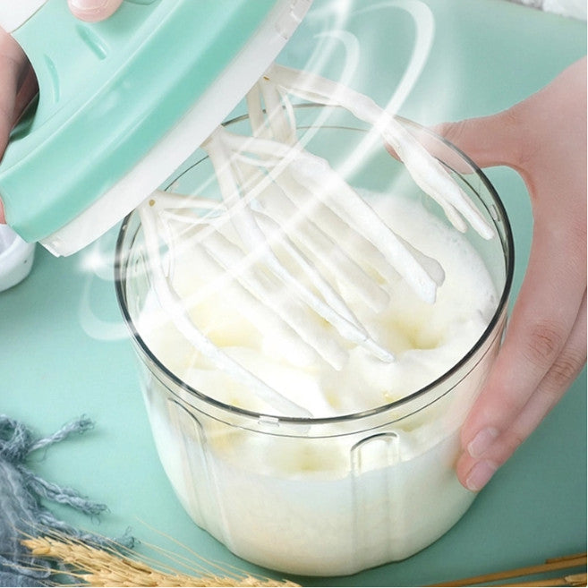1200Ml Manual Plastic Cream Whisk Egg Beater Hand Crank Stiring Foam Fast Mixer Blender Household Kitchen Baking Tool
