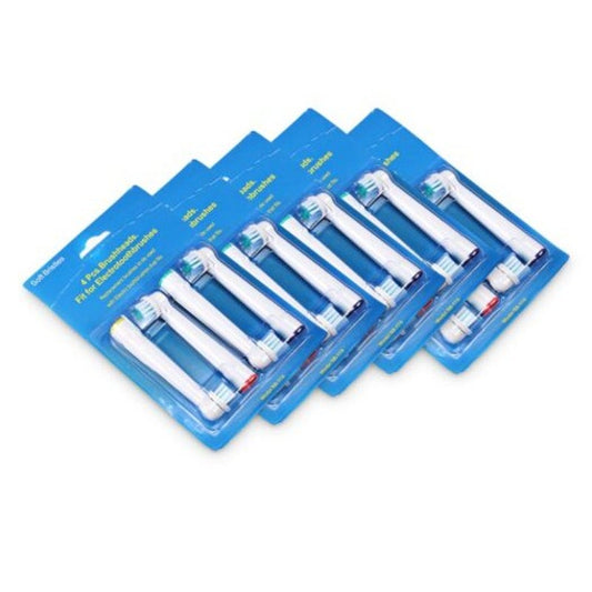 20Pcs Professional Vitality Electric Replacement Toothbrush White