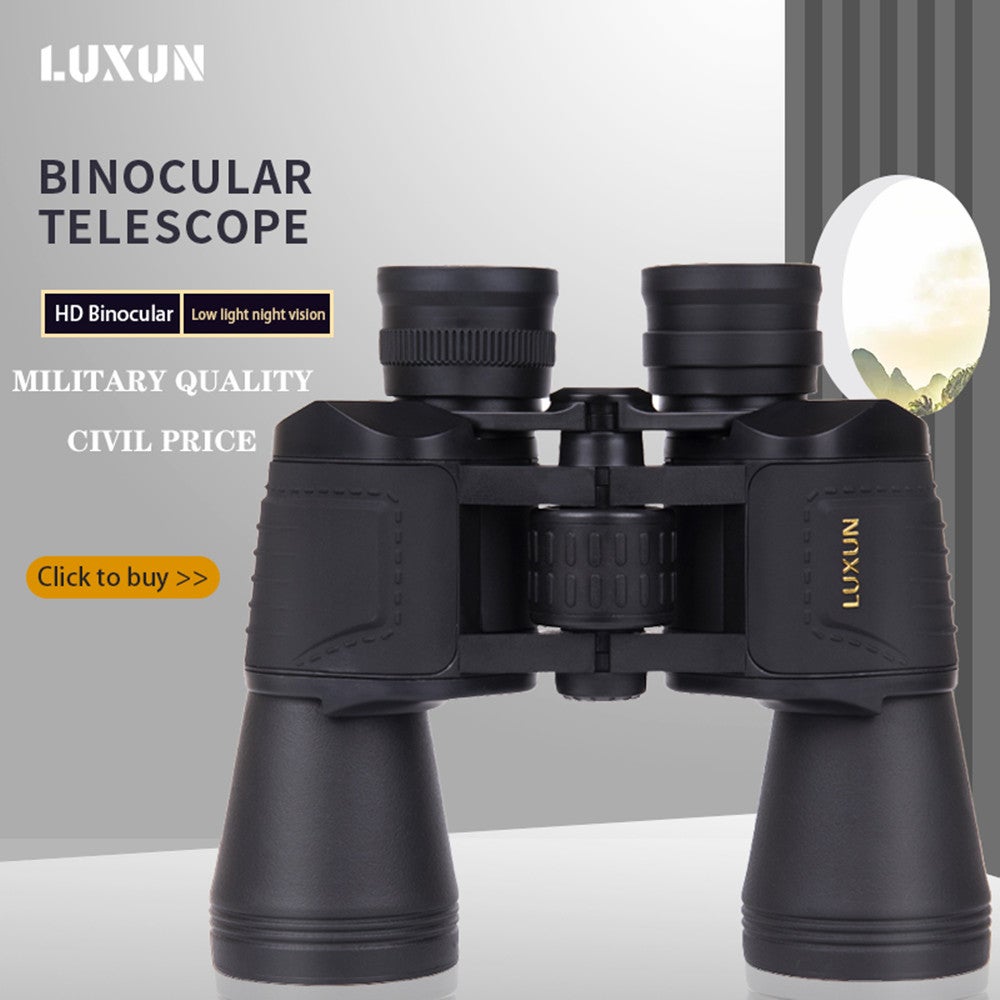 20X50 Hd High Magnification Outdoor Telescope Low Light Night Vision Powerful Binoculars Big Eyepiece