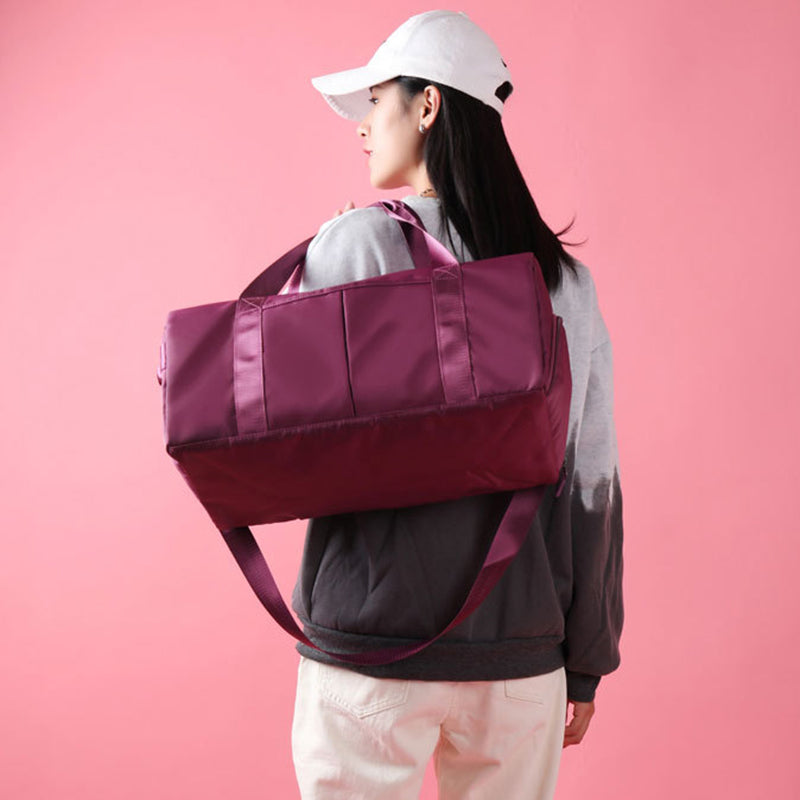 Fitness Sports Travel Bag Waterproof Duffel Weekender Swim Gym Shoulder