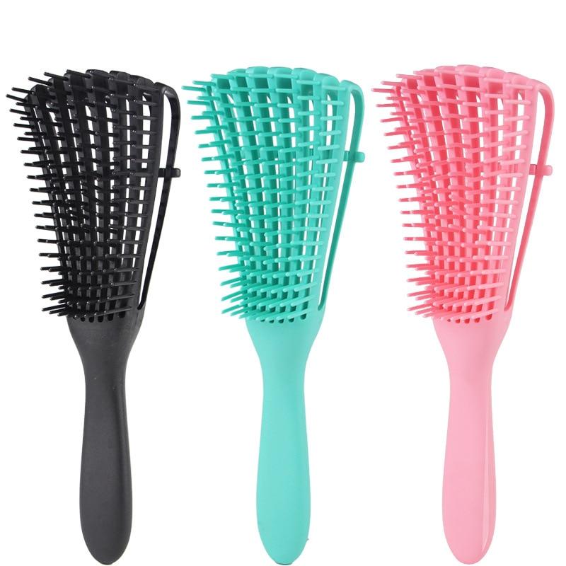 Detangling Scalp Massaging Octopus Comb Hairbrush For Women