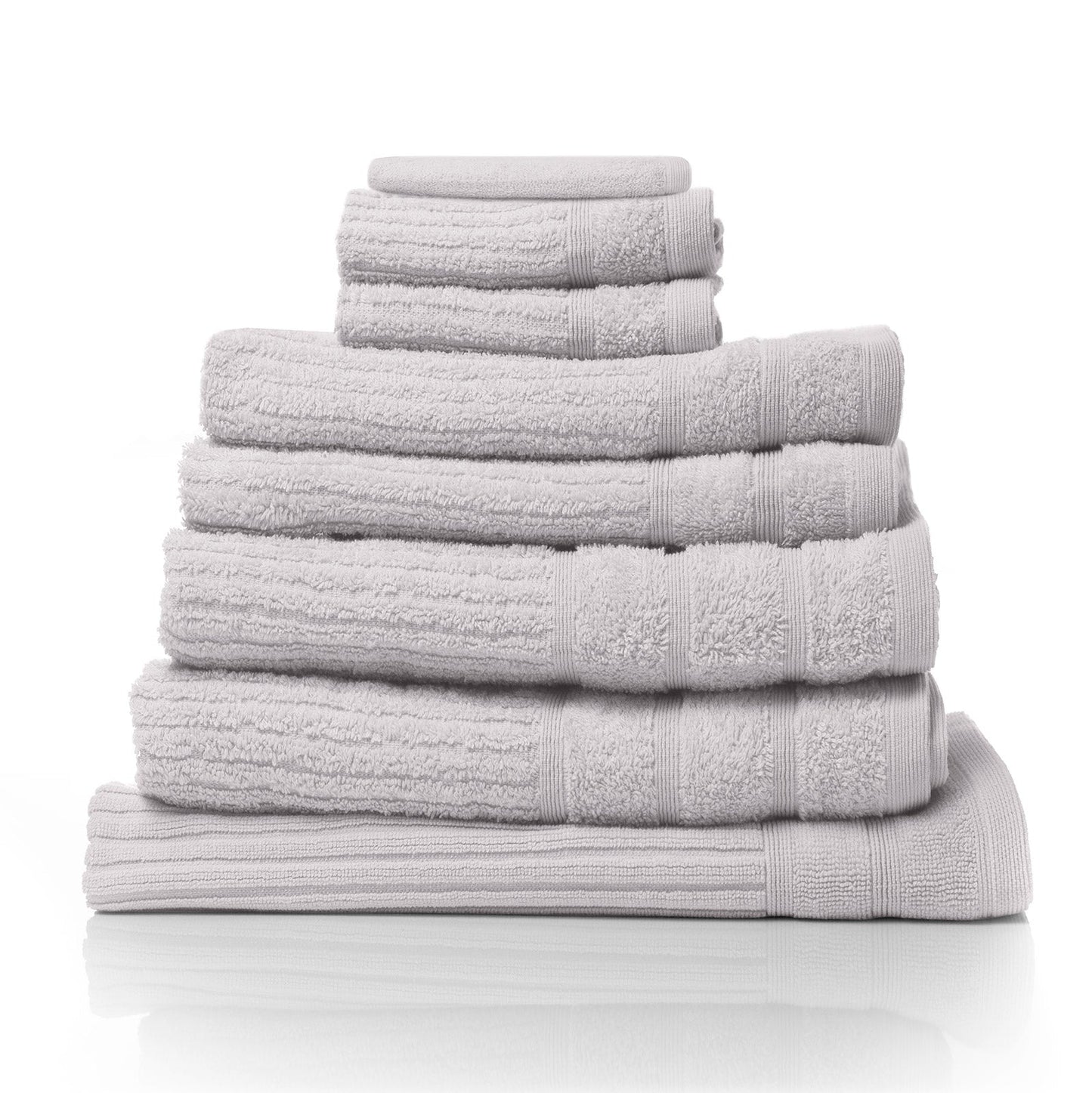 Royal Comfort Eden Egyptian Cotton 600 Gsm 8 Piece Towel Pack Sea Holly