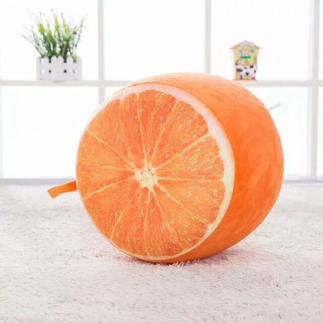 Cute Cartoon Fruit Inflatable Stool Children's Chair