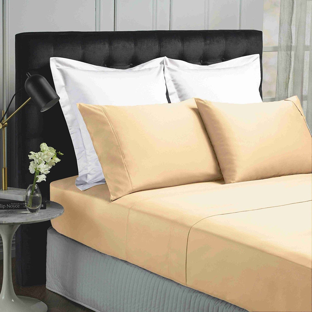 500 Thread Count Cotton Bamboo Sheet Sets Queen Blush
