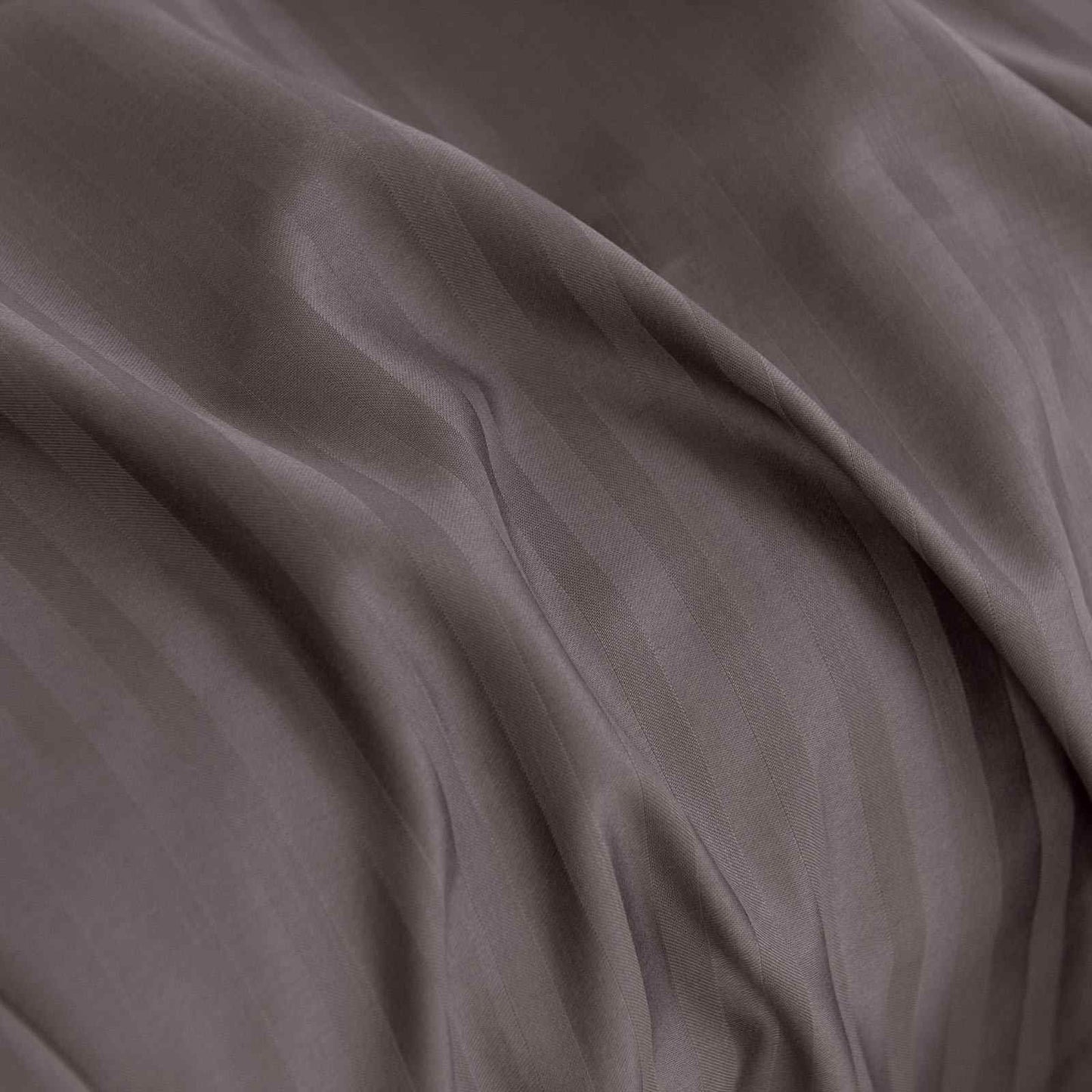 Royal Comfort 1200 Thread Count Damask Stripe Cotton Blend Sheet Sets King Pewter
