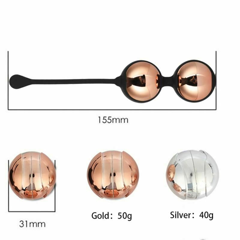 Safe Silicone Metal Kegel For Women Vaginal Tightening Jiggle Balls
