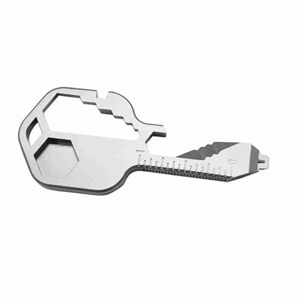 24 In 1 Multifunctional Mini Pocket Repair Outdoor Tool Key Ring Screwdriver Gadget Portable Slotted Camp Hike