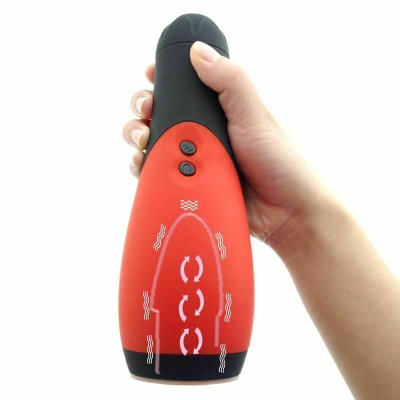 Vibrating Masturbator Trainer Realistic Oral