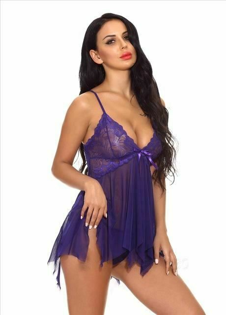 Sexy Sheer Doll Lingerie Women