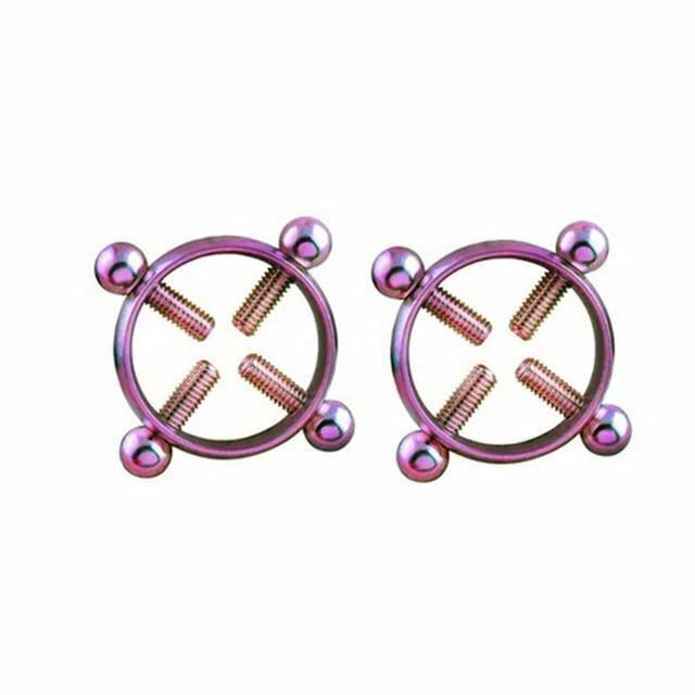 Small Nipple Clamps 6 Colours Bondage Restraints
