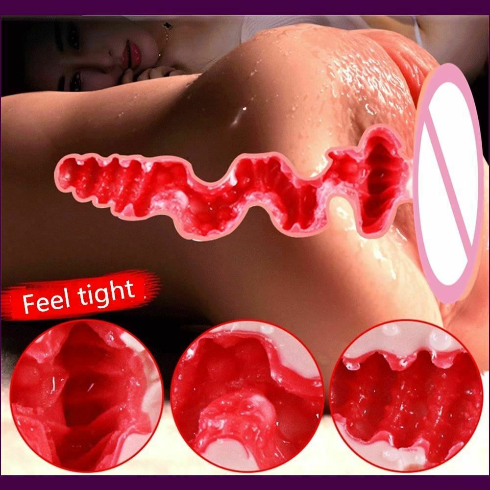 Realistic Vagina For Men Silicone Pocket Pussy Masturbator