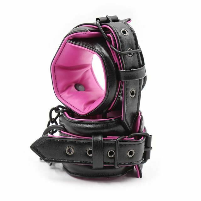 Soft Pink Ankle Wrist Cuffs Restraints Bdsm Fetish Kink