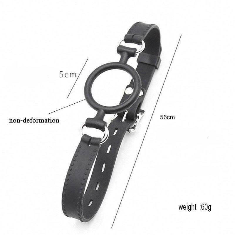 Ring Gag Open Mouth Face Deep Throat Slave Training Bdsm Bondage Restraints