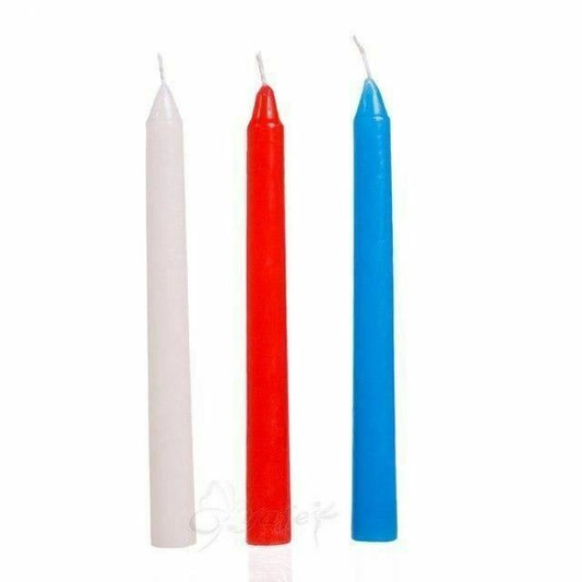 Bdsm 3Pcs Wax Candles Temperature Play Bondage Kink Fetish Restraints