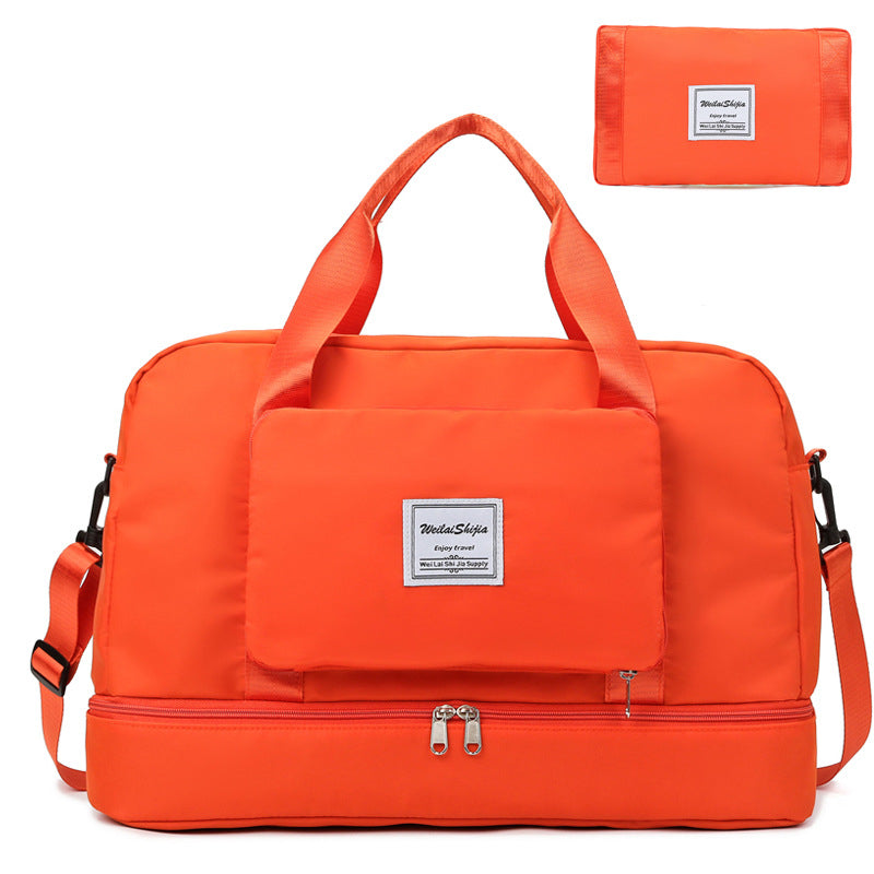 Foldable Travel Duffel Bags Sports Gym Tote Women