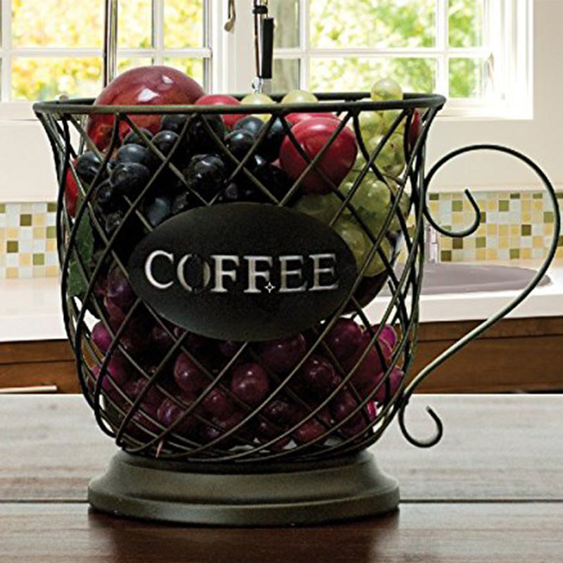 Coffee Cup Mug Pod Holder Storage Basket