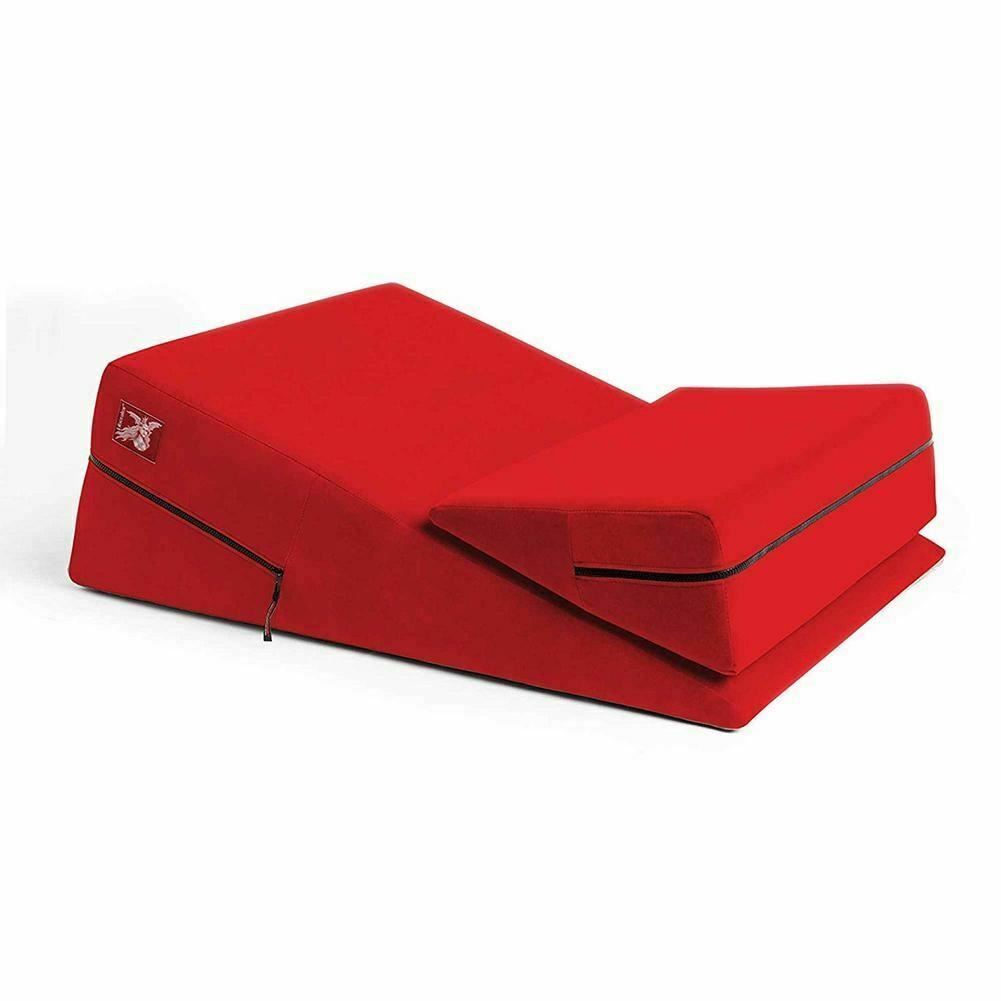 2 Pcs / Set Wedge Cushion Supportive Pillow Sex Position Enhancer Bdsm