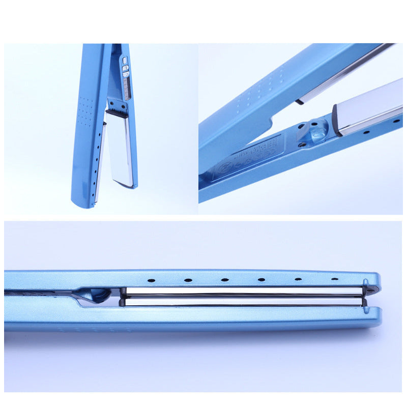 Dual Purpose Straight And Curly Hair Clip Straightener Quick Heating Portable Curling Iron