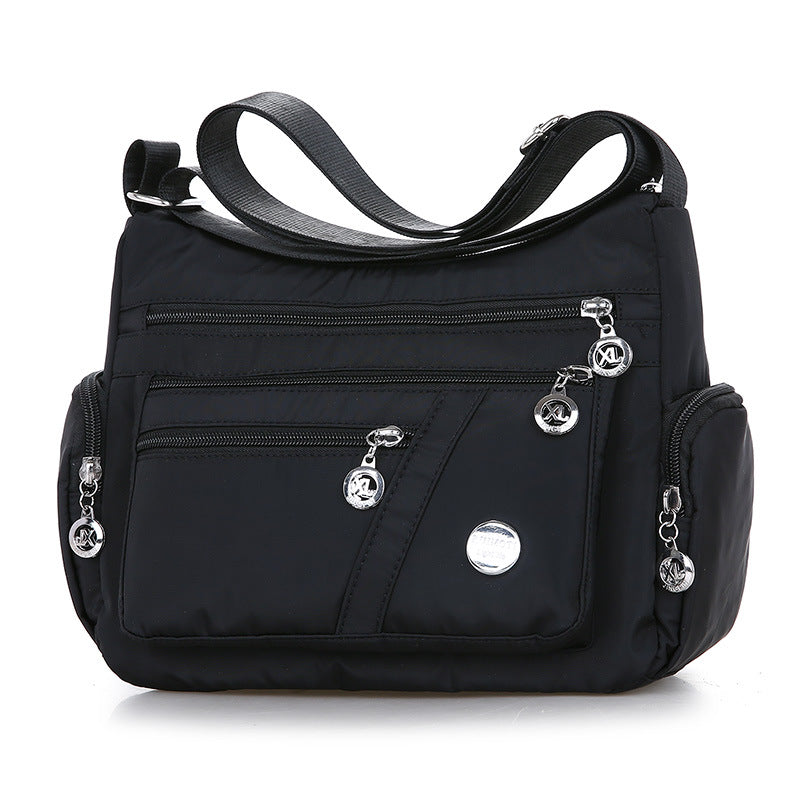 Women Shoulder Bag Multi-Pocket Design Waterproof Casual Crossbody