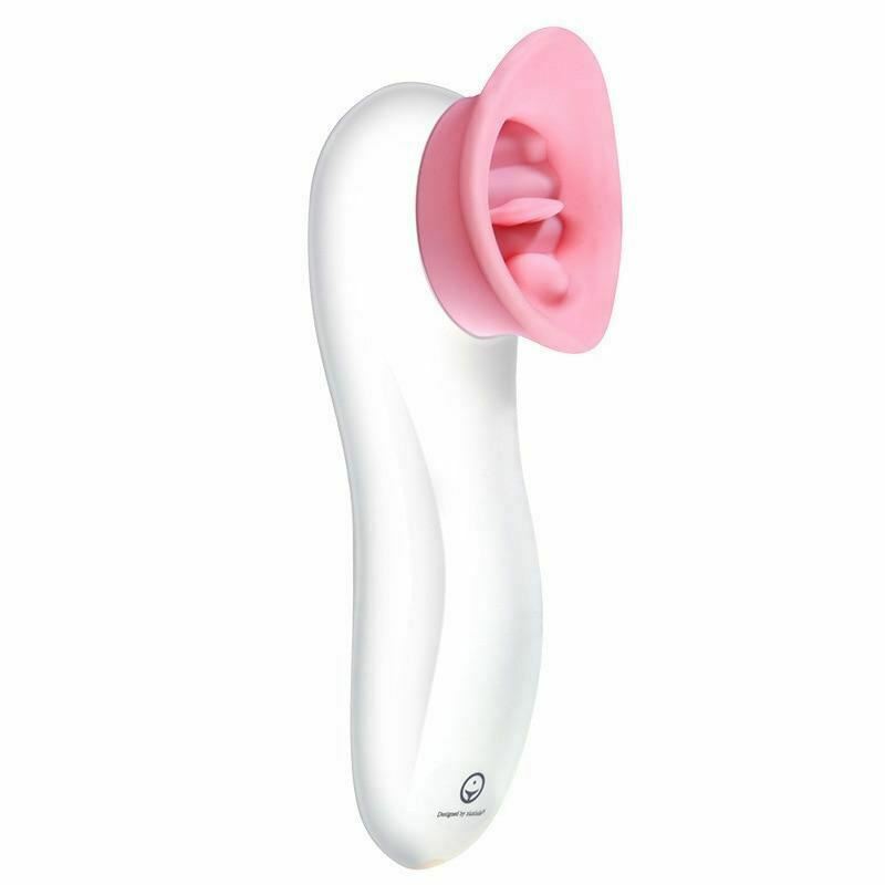 7 Mode Licking Vibrator Tongue Clitoral Woman Nipple Oral Adult Sex Toy