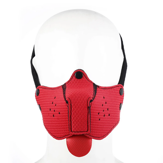 Sexy Dog Bdsm Bondage Puppy Play Hoods With Detachable Nose Slave Mask Fetish Sm Flirting Games Toys For Erotic