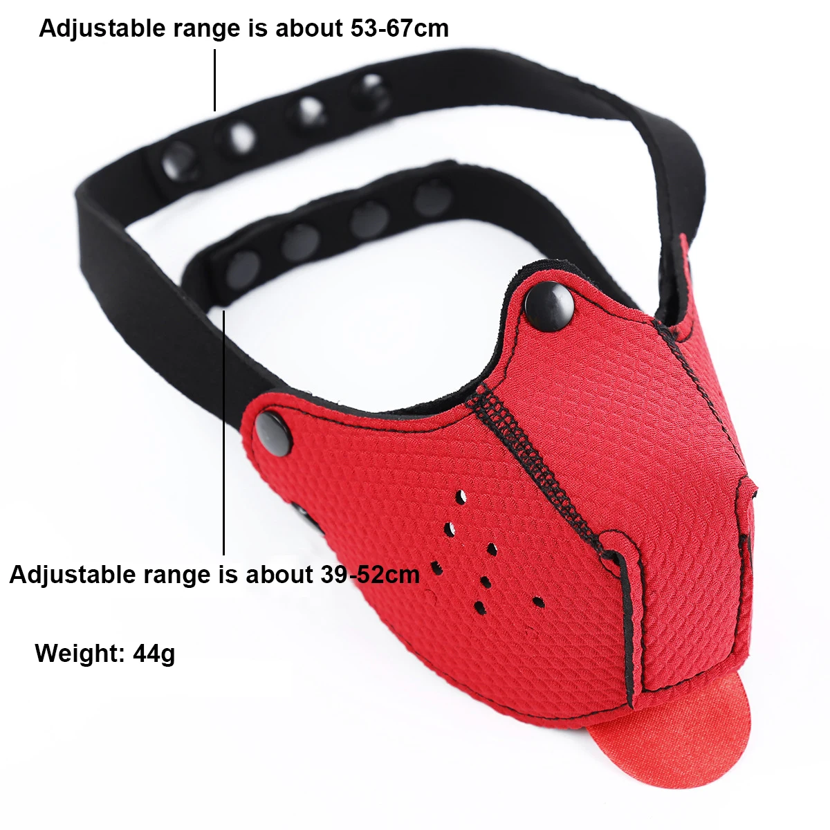 Sexy Dog Bdsm Bondage Puppy Play Hoods With Detachable Nose Slave Mask Fetish Sm Flirting Games Toys For Erotic
