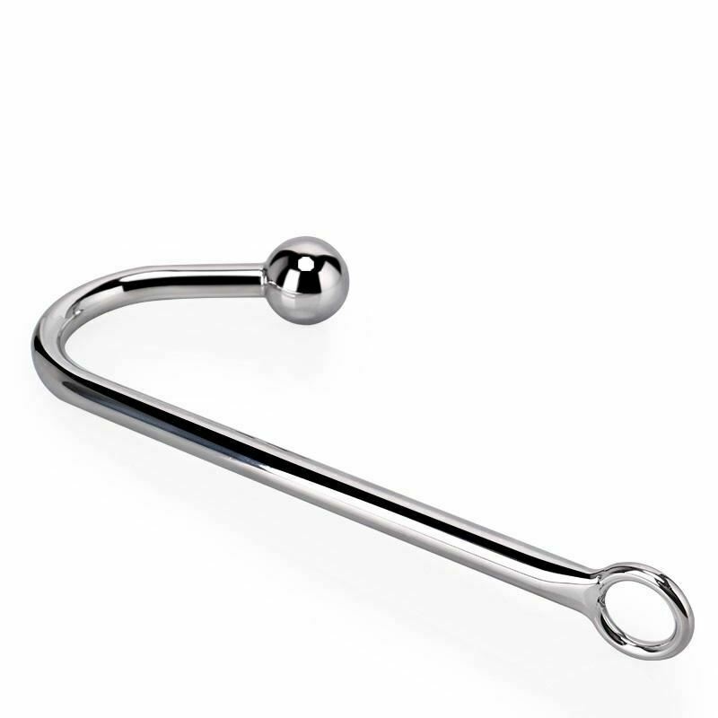 Stainless Steel Anal Hook Ball Ring Bondage Kink Bdsm Fetish Restraint