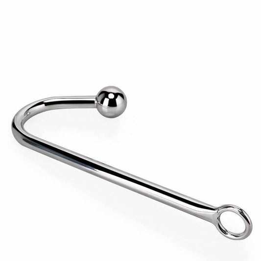 Stainless Steel Anal Hook Ball Ring Bondage Kink Bdsm Fetish Restraint
