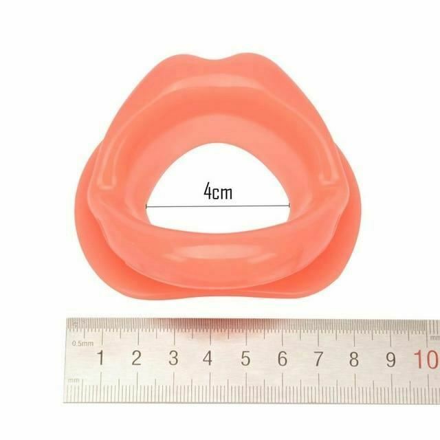 Silicone Rubber Open Mouth Lips Gag Bdsm Bondage Kink