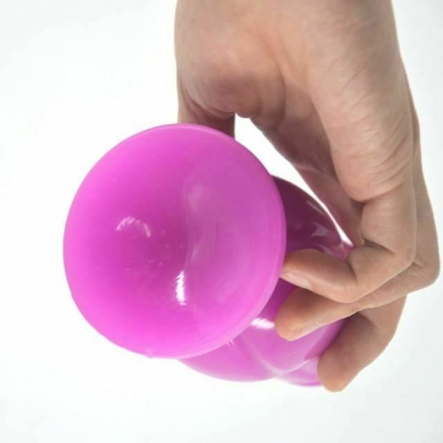 Silicone Anal Butt Plug Huge Dildo Suction Cup Bdsm Fetish
