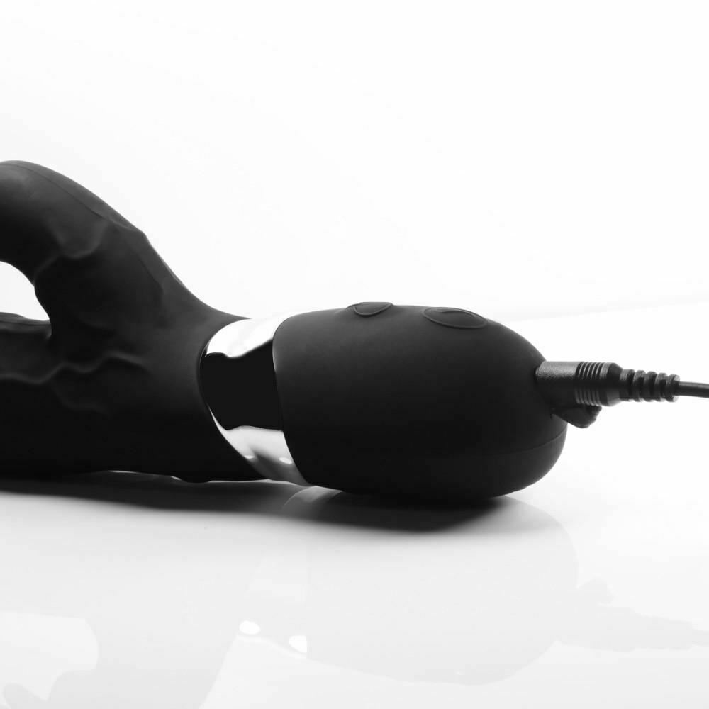 Realistic Dildo Rabbit Vibrator 7 Speed Powerful G Spot Clit Stimulation