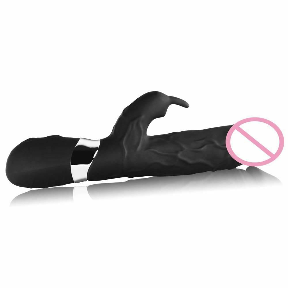 Realistic Dildo Rabbit Vibrator 7 Speed Powerful G Spot Clit Stimulation