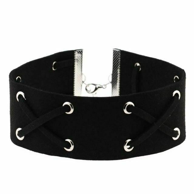 Suede Collar 15 Colours Harajuku Soft Choker Necklace Bondage Restraints