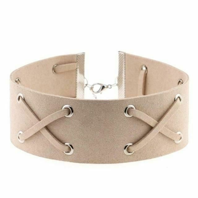 Suede Collar 15 Colours Harajuku Soft Choker Necklace Bondage Restraints
