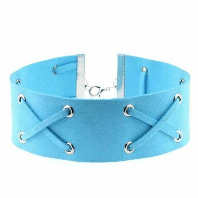 Suede Collar 15 Colours Harajuku Soft Choker Necklace Bondage Restraints
