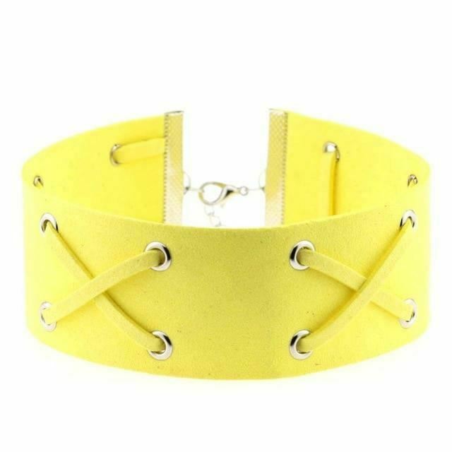 Suede Collar 15 Colours Harajuku Soft Choker Necklace Bondage Restraints