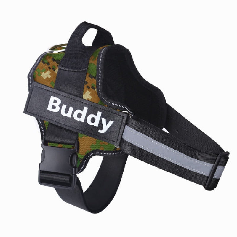 Personalized Dog Reflective 3M No-Pull Pet Harness Vest