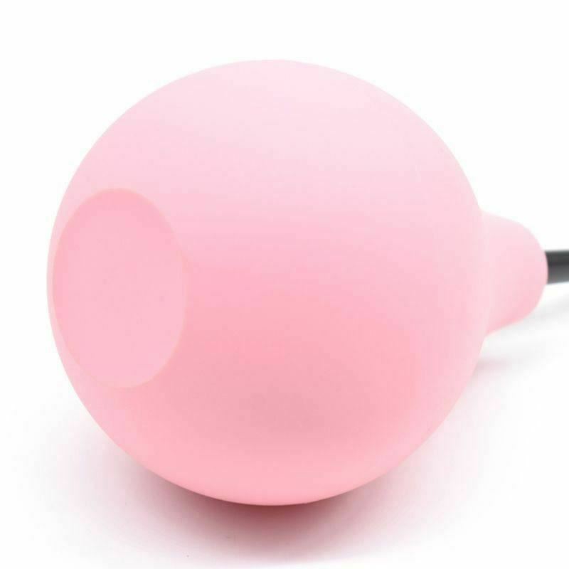 225Ml Pink Douche Enema Bulb Anal Cleaner Rectal Syringe Colon Cleaning