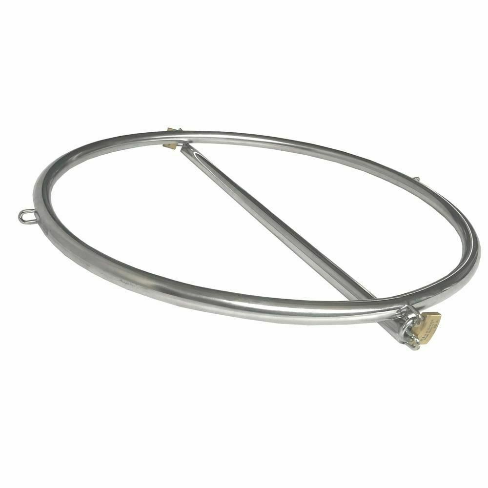 Stainless Steel Bondage Ring Standing Walking Restraints Bdsm Kink Fetish