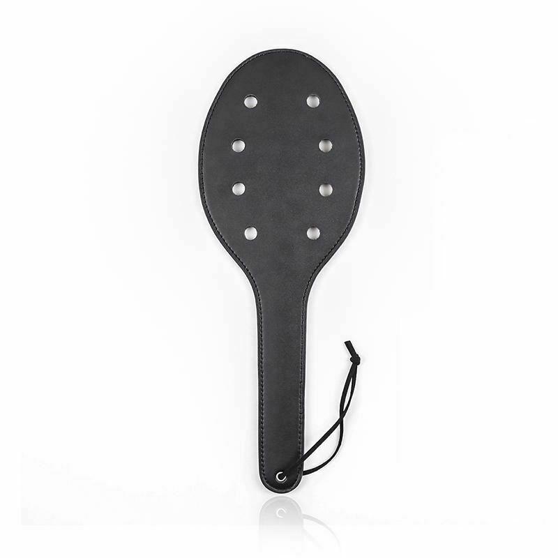 Black Or Red Spanking Paddle Holes Impact Play Fetish Sex Whip Bdsm Kink