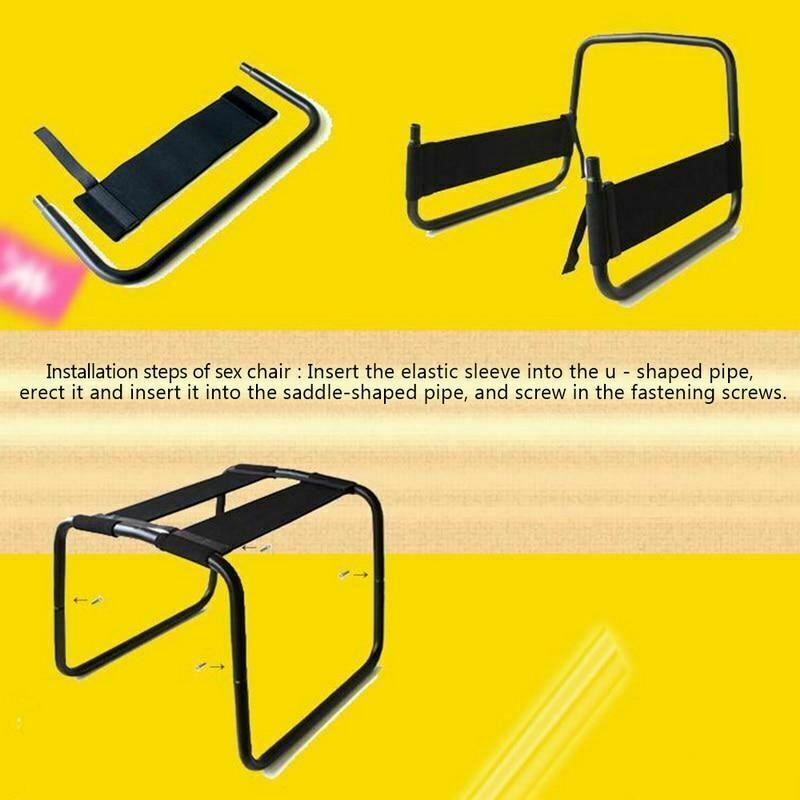 Weightless Sex Position Enhancer Chair Trampoline Stool Couples Bdsm