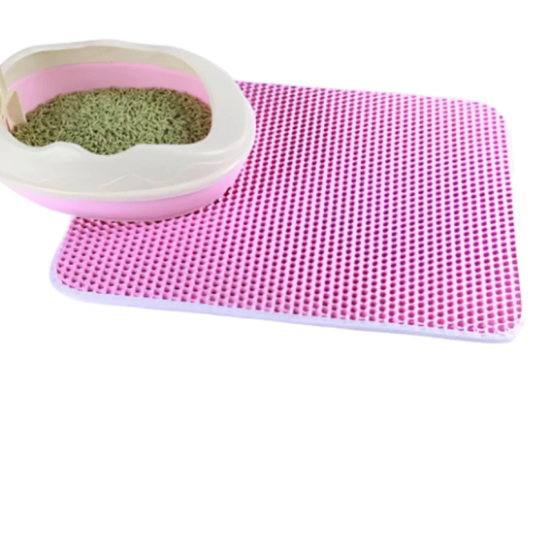 Waterproof Pet Cat Litter Mat Double Layer Box Non-Slip Sand Pad Washable Bed Clean Products