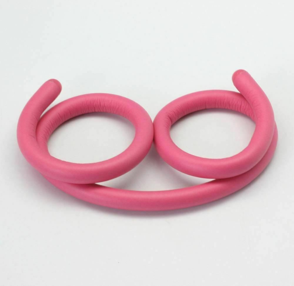 Pink Foam Spanking Tie Bondage Sponge Wire Restraints Wrist Cuffs Bdsm Fetish