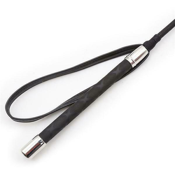 Bdsm Black Riding Crop Red Heart Spanking Impact Play Fetish Sex Whip