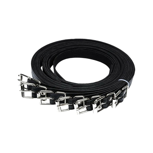 Body Belts Bondage Set 7Pc Buckle Restraints Bdsm Kink Fetish