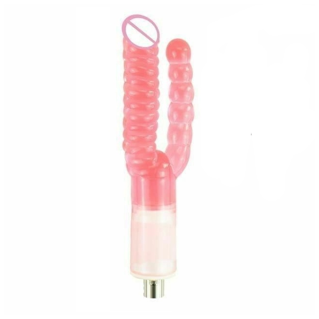 28 Types Pink Purple Dildos A2 / F2 Sex Machine Attachments