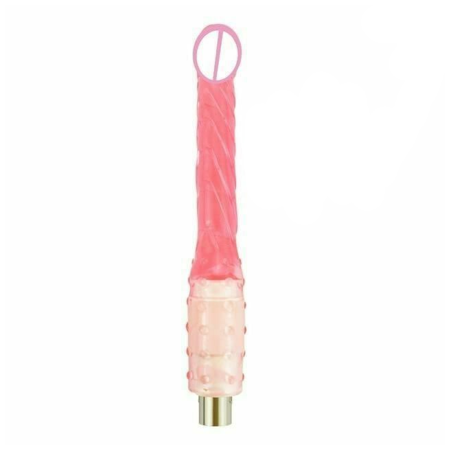 28 Types Pink Purple Dildos A2 / F2 Sex Machine Attachments