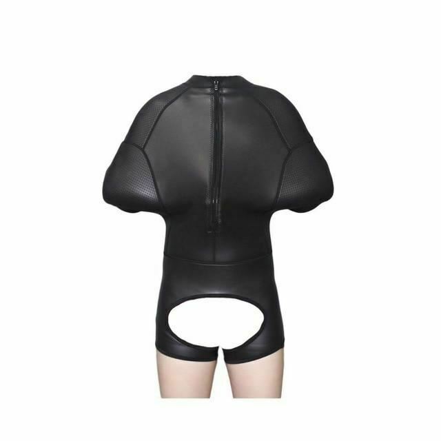 Black Sponge Bondage Set Bdsm Full Body Restraints Sensory Deprivation Hood